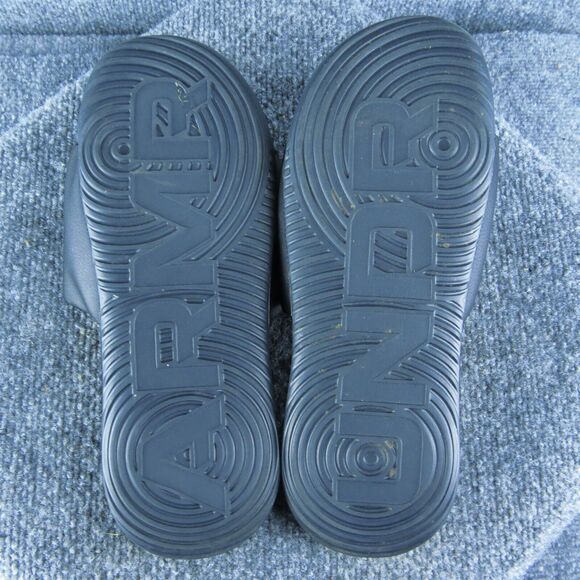 Under Armour Comfort Men Slide Sandals Size 8 Medium Black Synthetic Slip On - Picture 8 of 10